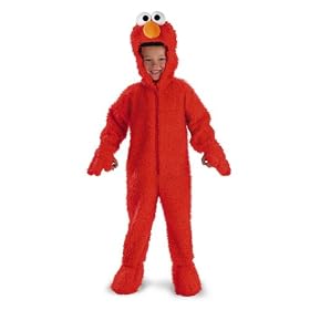 Sesame Street Elmo Plush Deluxe Toddler Costume