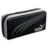 PUMA レリーフラインペンケース クロ