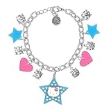 Hello Kitty Crystal Star Multicolored Bracelet