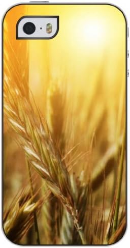 OUO Snap on Hard Protective Case Cover Iphone 5 5s with Unique Design of Grass under Golden Sunlight
