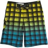 Mens Rusty Hybrid Boardshorts Blue 34