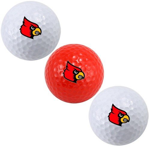 Louisville Cardinals 3-pack Golf Balls