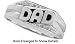 Nice Men's DAD Diamond Accented White Gold Ring