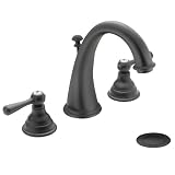 Moen T6125WR Kingsley Two-Handle High Arc Bathroom Faucet without Valve, Wrought Iron