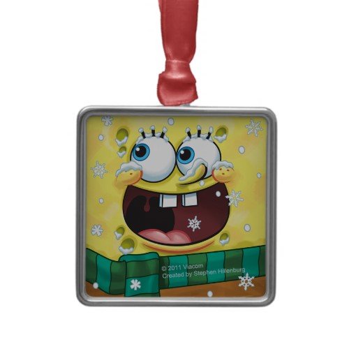 SpongeBob SquarePants: Winter Face Ornaments