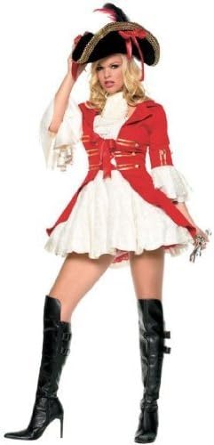 ADULT WOMENS CAPTAIN BOOTY SEXY PIRATE HALLOWEEN FANCY DRESS COSTUME - X-LARGE by Fancydressshack