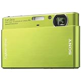 Sony Cybershot DSC-T77 10MP Digital Camera with 4x Optical Zoom with Super Steady Shot Image Stabilization (Green)