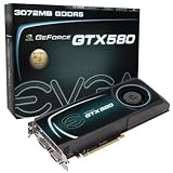 EVGA GeForce GTX 580 3072 MB GDDR5 PCB PCI Express 2.0 2DVI/Mini-HDMI SLI Ready Limited Lifetime Warranty Graphics Card, 03G-P3-1584-AR