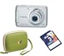 Canon Cybershot A480SLVKIT 10 MP Camera with Green Camera Case and 2 GB Memory Card (Silver)