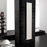 Callaghan White Single 4 Panel Rail Radiator 1600x240