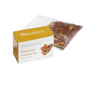 Honeybush Caramel Tea, 30 individually packaged nylon Infuser Bags