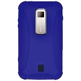Amzer Silicone Skin Jelly Case for Huawei Ascend M860 - Blue