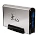 Aluratek High-Speed USB 2.0 External 500GB Hard Drive - Silver (ACBS350500F)