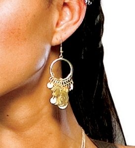 Movie 300 Spartan Queen Earring Costume