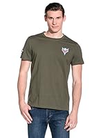 Sweet Years Camiseta Manga Corta (Verde Militar)