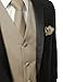 IDARBI for MEN 3 Pieces Set Solid Formal Tuxedo Vest Set (XS~4XL Size Available)