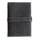 ACCO / DAY-TIMERS, INC. / DTM49369 / Personal Organizer Set, Pebble-Grain Leather, 3-3/4 x 6-3/4, BLK / Sold as 1 EA