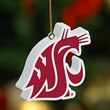 Washington State Cougars Team 3D Logo Ornament NCAA College Athletics Fan Shop Sports Team Merchandise