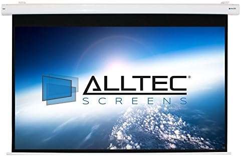 Alltec Screens ATS-E120V Electric Series Video Format Projector Screen (120" Diag. 72"Hx96"W) ...