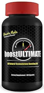 boostULTIMATE - #1 Rated Testosterone Booster - 60 Capsules - Increase Stamina, Size, Energy & More  1 Month Supply
