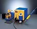Hakko T8-1001: Hakko Replacement Tips (2/pkg.) for FM2022 SMD Hot Tweezer, Chip-0.5L Fine Points