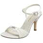 Coloriffics Women's Ashley Sandal,Ivory,6.5 M US