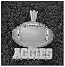 Logo Art Texas A&M Aggies Sterling Silver Football Pendant