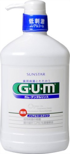薬用GUM(ガム) デンタルリンスgnn ノンアルコールタイプ 960ml