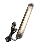 Westek FA101LB 13-Inch Plug-In 8-Watt Fluorescent Ultra Light Under Cabinet Light, Black