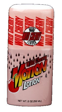 Motion Lotion Fruit Flavored Warming Massage Lotion Cherry Flavored 2 oz Bottle