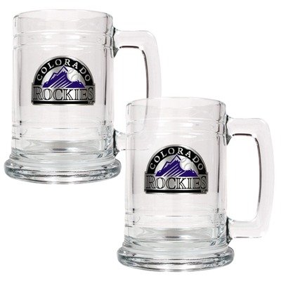 Colorado Rockies 15 oz. Glass Tankard