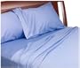 Wamsutta 300-Thread-Count Egyptian Sateen Full Flat Sheet, Periwinkle