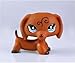 Great gifts store littlest pet shop Pet Dachshund Dog Collection Child Girl Boy Figure Toy Loose Cute by new brand