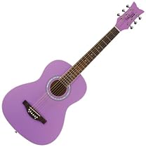 Daisy Rock Debutante Jr. Miss Acoustic Short Scale Popsicle Purple Guitar