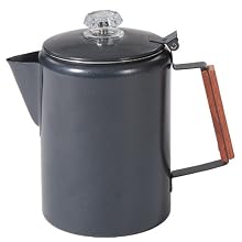Stansport Black Granite 12 Cup Percolator Coffee Pot