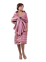 Sweetheart Charmeuse Short Tea Length Evening Dress 