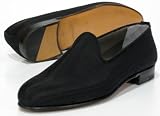 Moreschi 'Jesi' Tuxedo Loafers Mens - Black