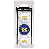 Michigan Wolverines Pack of 3 Golf Balls from Team Golf