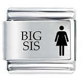 Big Sis Italian Charms Bracelet Link