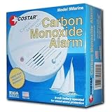 Carbon Monoxide Detectors: COSTAR 9 Volt Battery Powered Marine/RV CO Alarm
