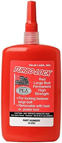Turbo-Lock 15 Thread Locker - Equivalent to Loctite 277-250mL ONE Bottle