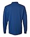Jerzees 437ML Adult 50-50 Long Sleeve Shirt, Royal - Large