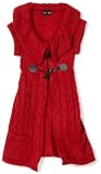 2-Hip by Wrapper Girls 7-16 Toggle Detail Sweater Vest
