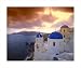 Santorini, Greece poster print,23.9 in. x 20 in.