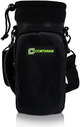 Carrying Pouch for Hydro Flask 40oz w/Pocket, Comfortable Handle for One-Handed Drinking, Adjustable Shoulder Strap, Protective Neoprene Padding