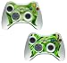 Pebble Entertainment Jungle & Kiwi Twin Skin Controller(Xbox 360)