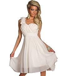 Cocktail Short One Shoulder  Polyester Evening Dress/Homecoming Dress/Bridesmaid Dress/Prom Dress  With Ruffles