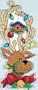 Whimsies - Christmas Counted Cross Stitch Kit - Decked Out Reindeer