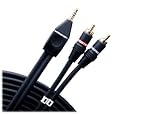 Monster Cable IP200-2M Monster Standard Interlink Portable 200-Stereo RCA to Mini 2 m. pair (6.56 ft.)