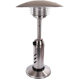 Newair APH-1100SS 11,000 BTU Stainless Steel Portable Tabletop Propane Patio Heater